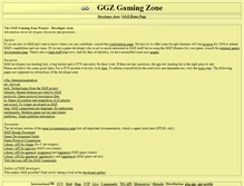 Tablet Screenshot of dev.ggzgamingzone.org